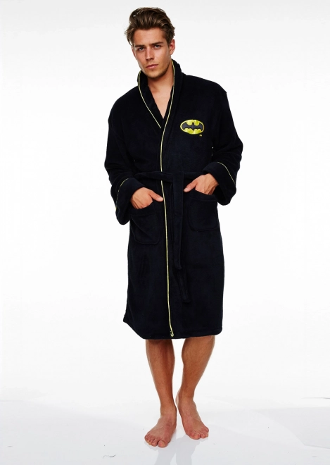 Szlafrok unisex Batman czarny