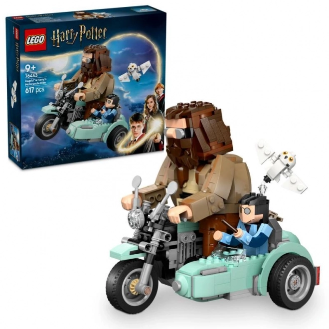 Motocyklowa jazda z Hagridem i Harrym