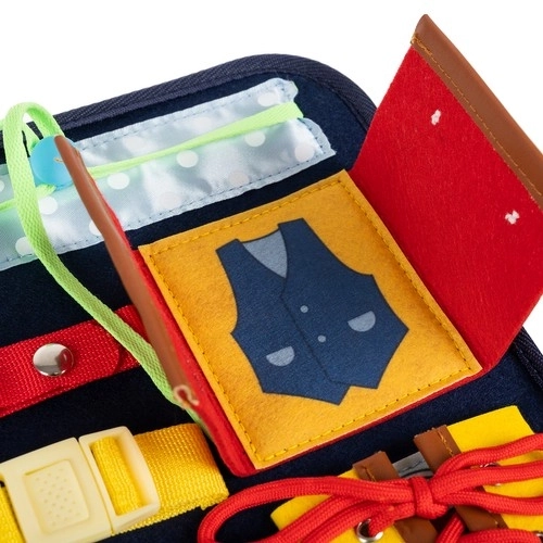Sensoryczna tablica manipulacyjna - edukacyjna etui