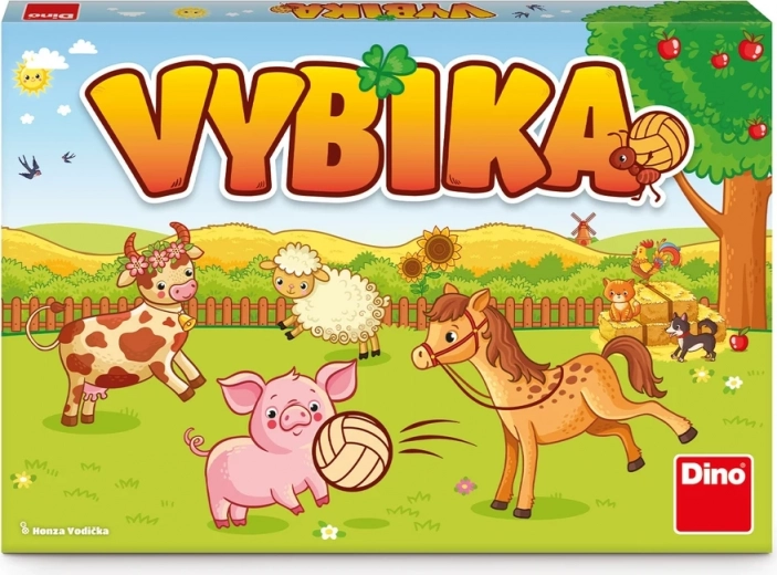 Vybika – dziecięca gra planszowa na spostrzegawczość i pamięć