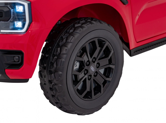 Dziecięcy elektryczny samochodzik Ford Ranger czerwony