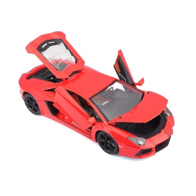 Bburago Lamborghini Aventador 1:18 pomarańczowy 18-11033