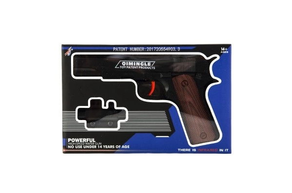 Plastikowy pistolet na miękkie kulki - 20 cm