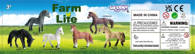 Zestaw figurek WOOPIE Konie 16 szt.