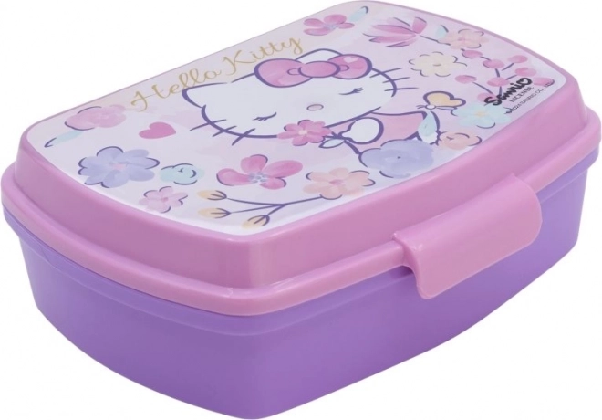 Plastowy pudełko śniadaniowe Hello Kitty