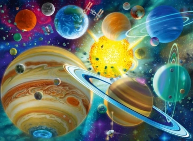 Ravensburger puzzle Kosmiczne Połączenie XXL 150 elementów