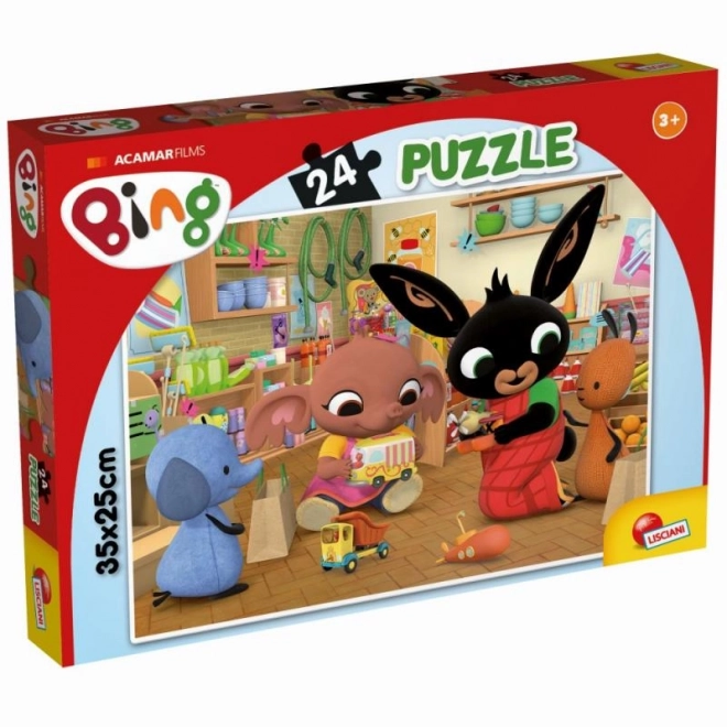 Dziecięce puzzle Bing 24 elementy