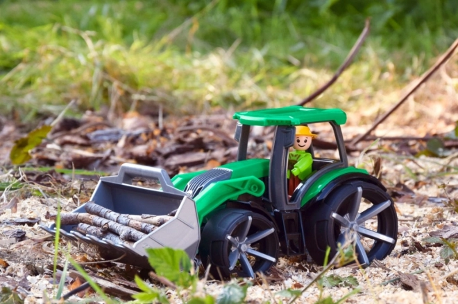 Auto Truxx 2 traktor z łopatą plastikową 32cm z figurką 24m+