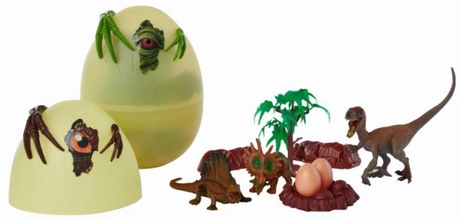 Dino jajo z akcesoriami, 3 rodzaje, DP6