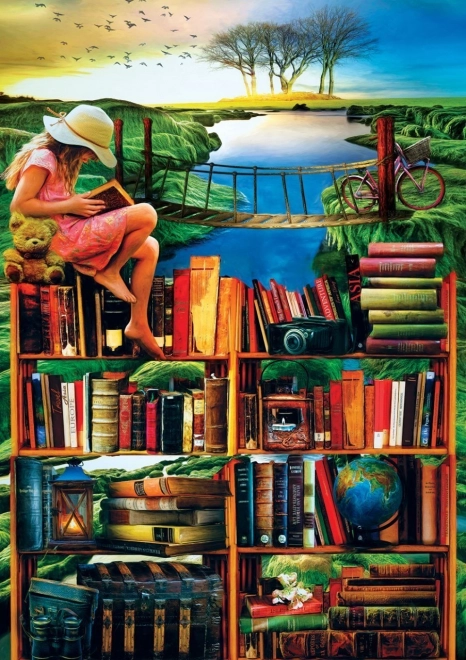 Puzzle ART PUZZLE Obywatelka świata – 1000 elementów
