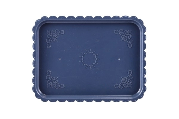 Zestaw naczyń i produktów spożywczych z tacą plastikową w torebce 22x30cm