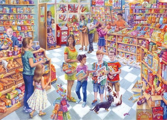 GIBSONS Puzzle Wieści z wioski 1000 elementów