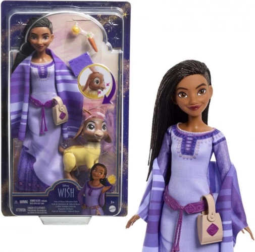 lalka disney wish asha z rosas – zestaw przygodowy z akcesoriami