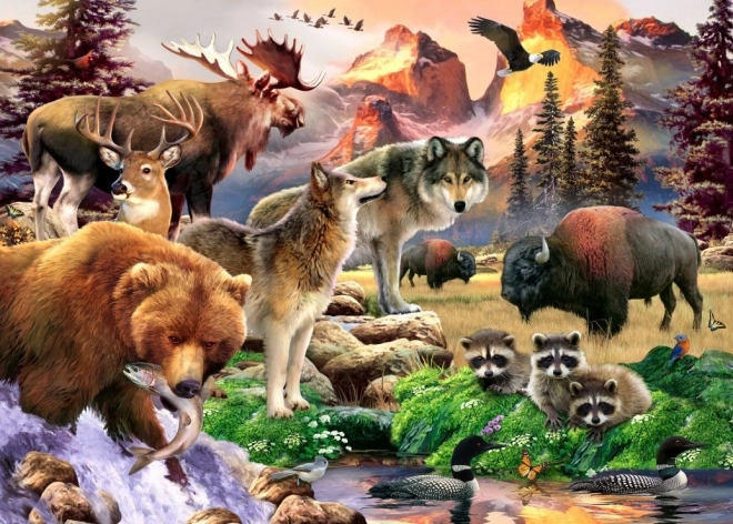 Puzzle Natura 500 elementów