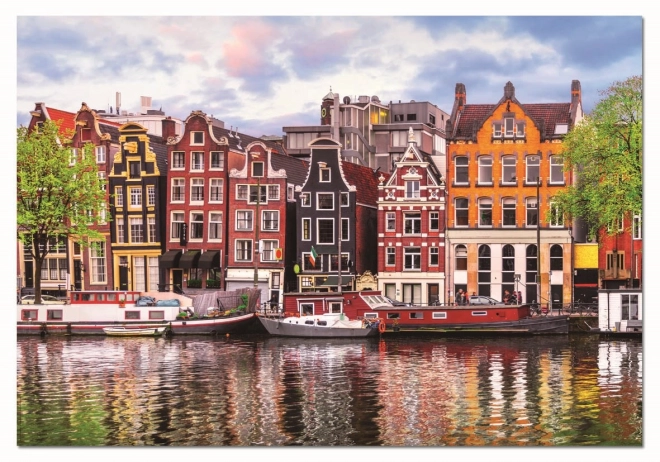 EDUCA Puzzle Tańczące domy, Amsterdam 1000 elementów