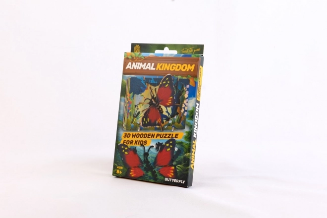 EscapeWelt 3D drewniane puzzle motyl