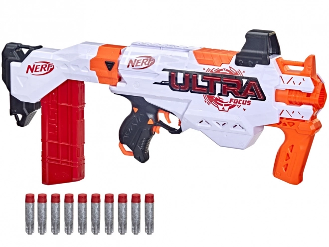 Duży pistolet automatyczny Nerf Ultra Focus z nabojami
