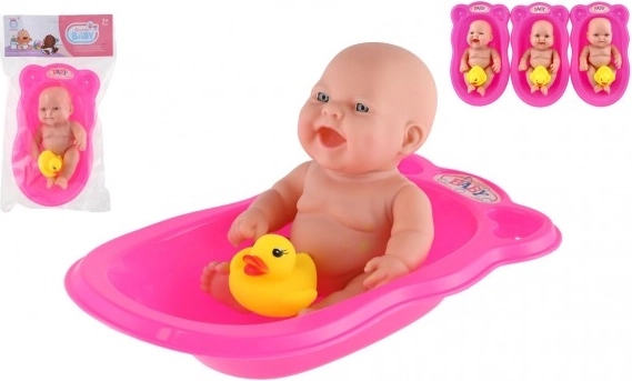 laleczka do wanienki z kaczuszką 20 cm – TEDDIES