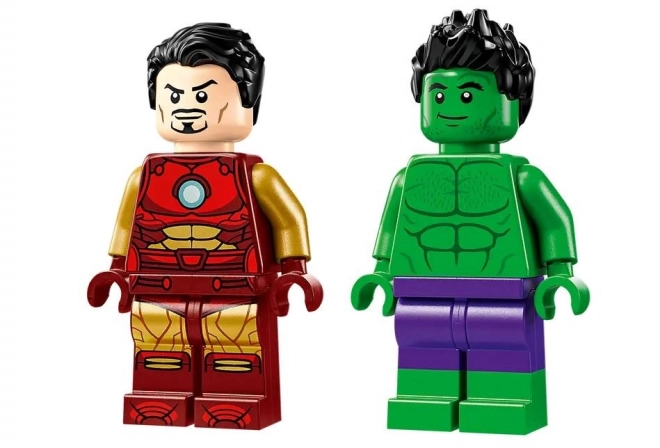 LEGO Marvel Super Heroes 76287 Iron Man na motocyklu i Hulk
