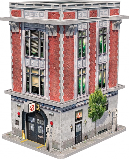 WREBBIT 3D puzzle Ghostbusters: Remiza strażaków Pogromców Duchów 500 elementów