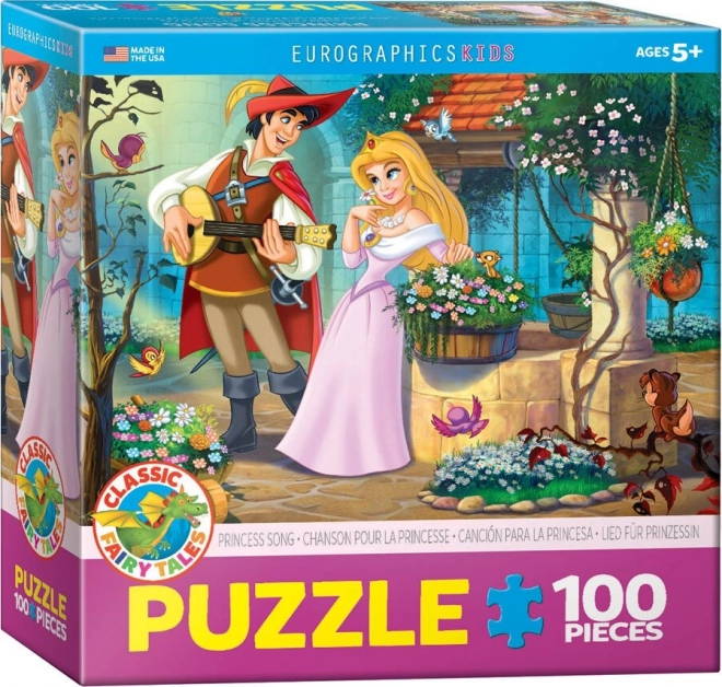 Eurographics puzzle Piosenka dla księżniczki 100 elementów