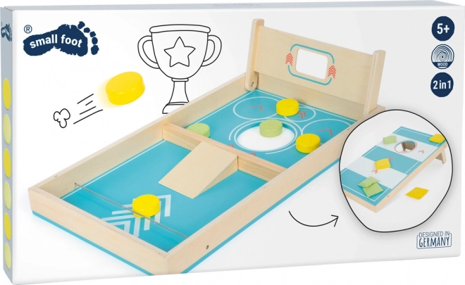Small foot Gra 2w1 Cornhole i hokej stołowy Active