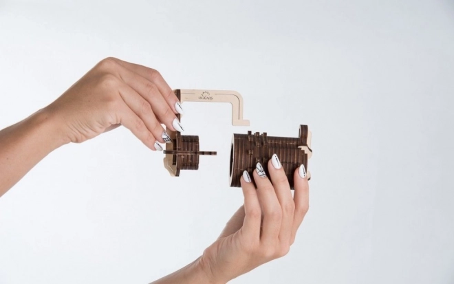 Ugears 3D puzzle - Zamek szyfrowy 34 elementów