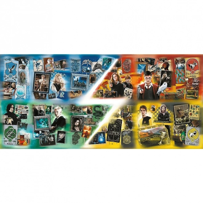 TREFL Puzzle UFT Harry Potter: Domy Hogwartu 9000 elementów