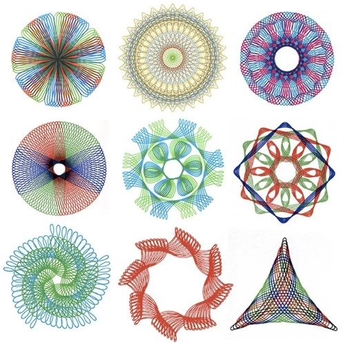 Zestaw do rysowania - Maaleo spirograf 24346