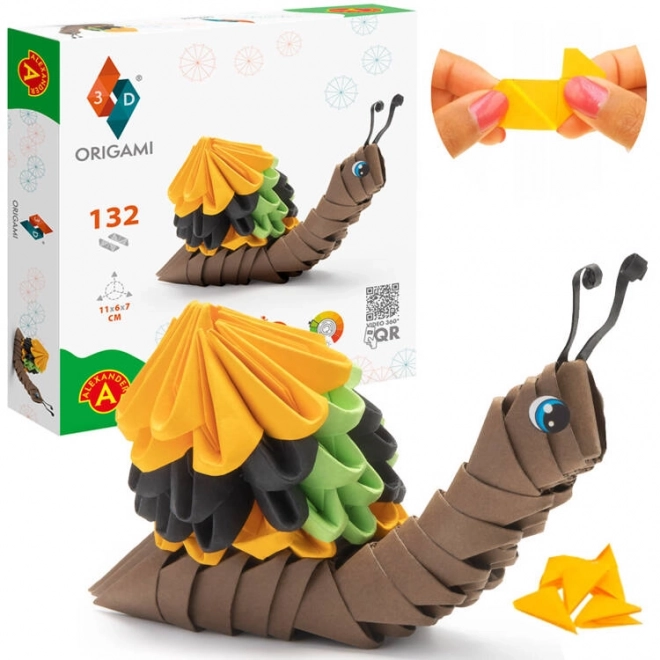 Alexander kreatywne 3D origami ślimak