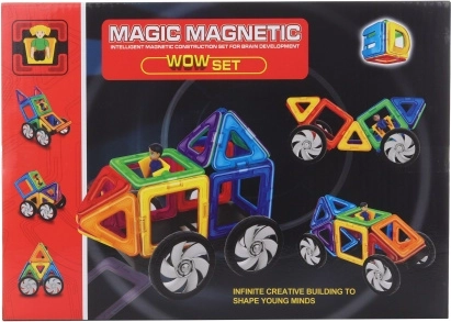 Magnetyczna układanka dla dzieci 16 szt.