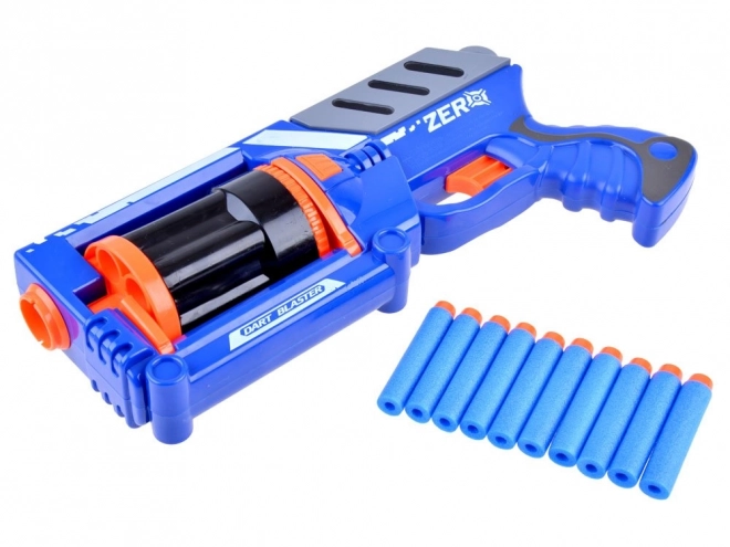 Pistolet Blaster z piankowymi nabojami