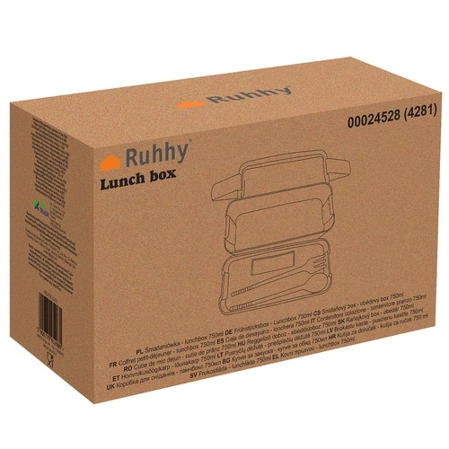 Lunch box - pojemnik na lunch 750ml Ruhhy 24528