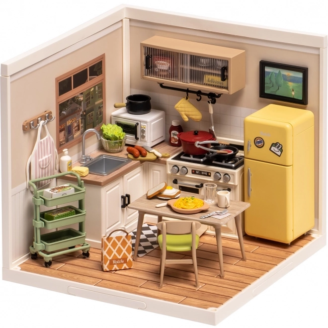RoboTime miniatura domku Kuchnia Happy Meals