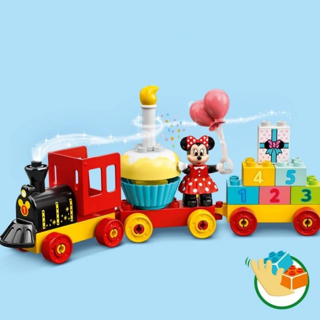 LEGO 10941 DUPLO Urodzinowy pociąg Mickey’ego i Minnie