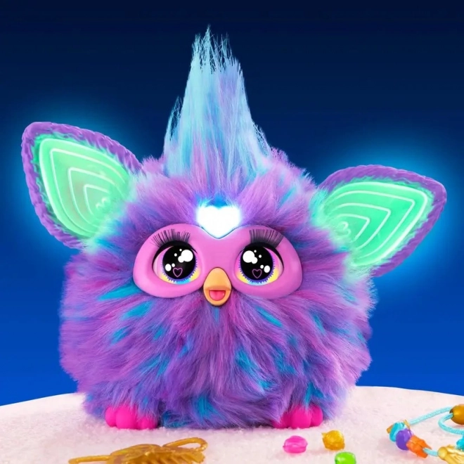 Interaktywny fioletowy maskot Furby 2.0