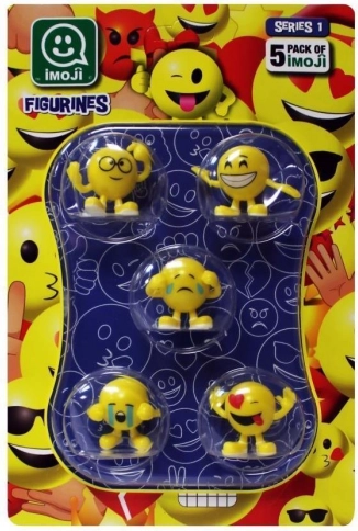 Imoji zestaw 5 figurek mix