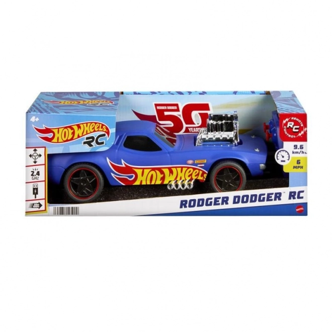 Zdalnie sterowany samochód Hot Wheels Rodger Dodger 1:16