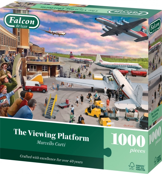 FALCON Puzzle Taras Widokowy 1000 Elementów