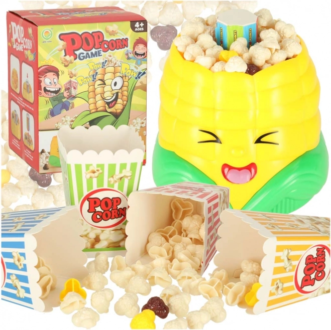 Gra zręcznościowa Złap popcorn dla 4 graczy