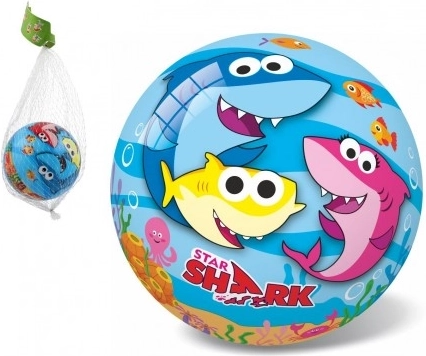 Piłka BABY SHARK 14 cm w siatce