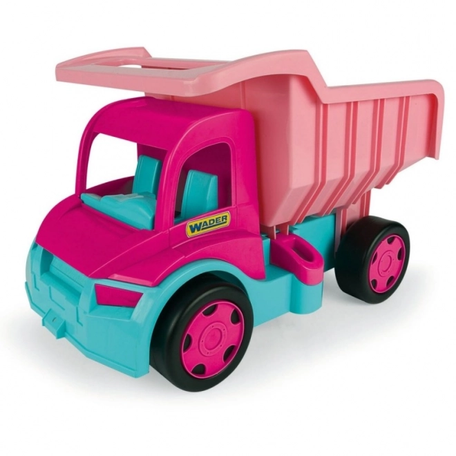 Różowa wywrotka Giant Truck dla dziewczynek