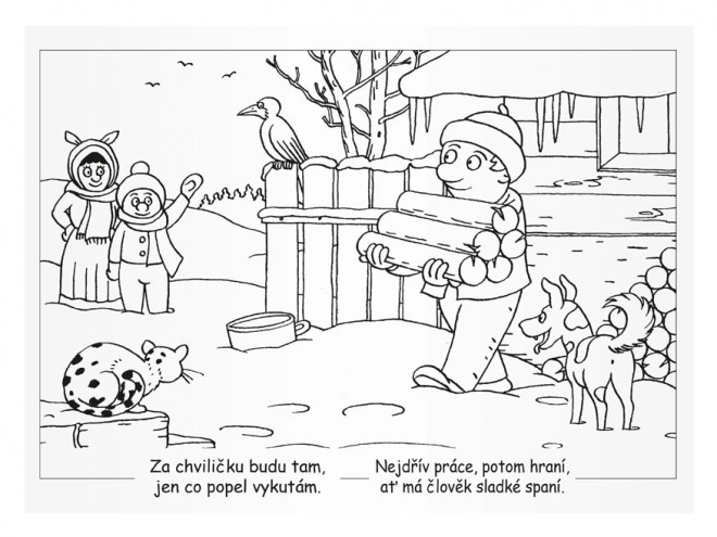 Kolorowanki MFP Zima