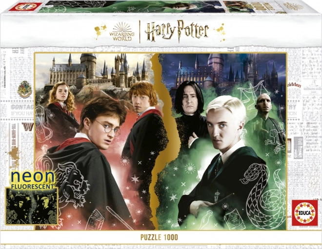 Świecące puzzle Harry Potter 1000 elementów