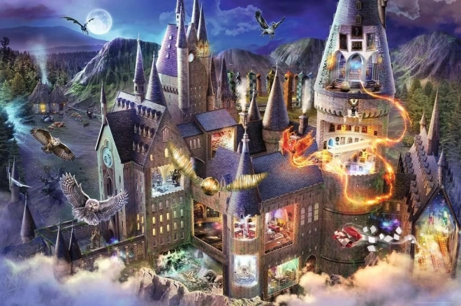 RAVENSBURGER Puzzle Harry Potter: Zamek Hogwart 3000 kawałków