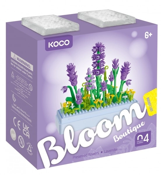 Mini zestaw konstrukcyjny KOCO Lawenda