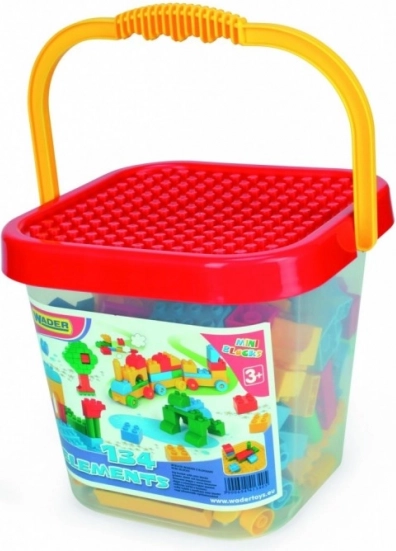 Klocki Mini Blocks duże wiadro
