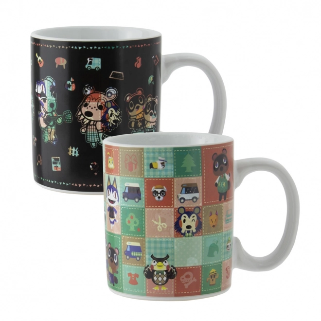 Kubek zmieniający się Animal Crossing