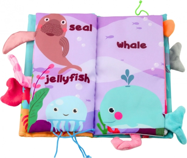 Kolorowe ilustracje zwierząt morskich