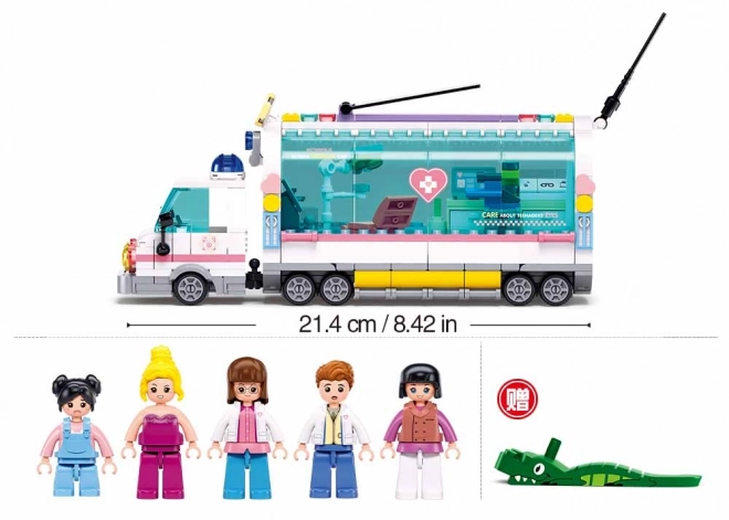 Sluban Metropolis Mobilny Wóz Leczniczy